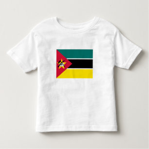 Camiseta De Bebé Bandera de Mozambique