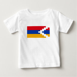 Camiseta De Bebé Bandera de Nagorno Karabaj