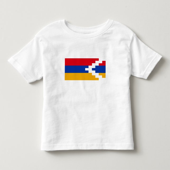 Camiseta De Bebé Bandera de Nagorno Karabakh (Anverso)