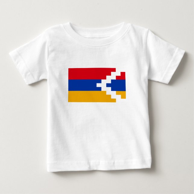 Camiseta De Bebé Bandera de Nagorno Karabakh (Anverso)