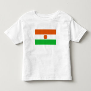 Camiseta De Bebé Bandera de Níger