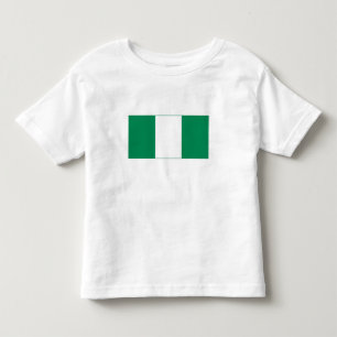 Camiseta De Bebé Bandera de Nigeria