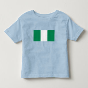 Camiseta De Bebé Bandera de Nigeria