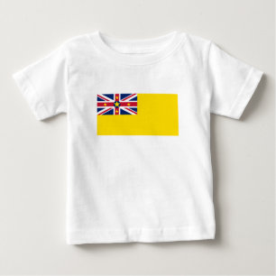 Camiseta De Bebé Bandera de Niue