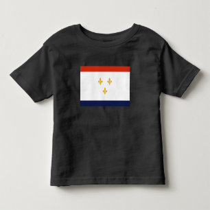 Camiseta De Bebé Bandera de Nueva Orleans