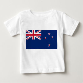 Camiseta De Bebé Bandera de Nueva Zelanda (NZ)