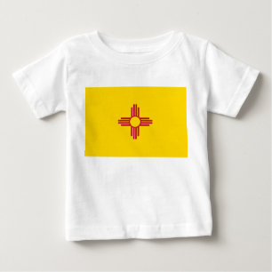 Camiseta De Bebé Bandera de Nuevo México (Estado de EE. UU.)