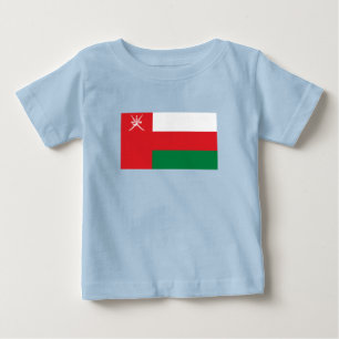 Camiseta De Bebé Bandera de Omán