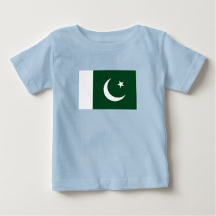 Camiseta De Bebé Bandera de Pakistán