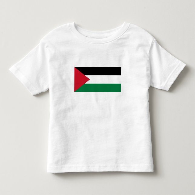 Camiseta De Bebé Bandera de Palestina (Anverso)