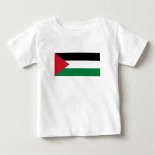 Camiseta De Bebé Bandera de Palestina