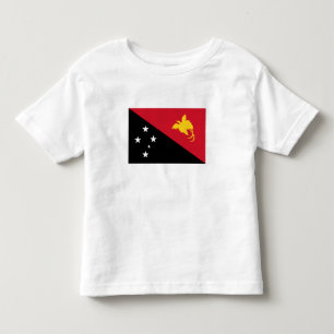 Camiseta De Bebé Bandera de Papúa Nueva Guinea