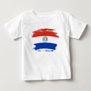 Camiseta De Bebé Bandera de Paraguay