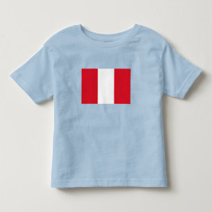 Camiseta De Bebé Bandera de Perú