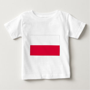 Camiseta De Bebé Bandera de Polonia