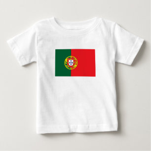 Camiseta De Bebé Bandera de Portugal
