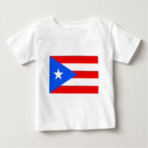 Camiseta De Bebé Bandera de Puerto Rico