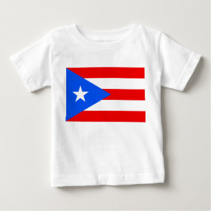 Camiseta De Bebé Bandera de Puerto Rico