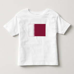 Camiseta De Bebé Bandera de Qatar