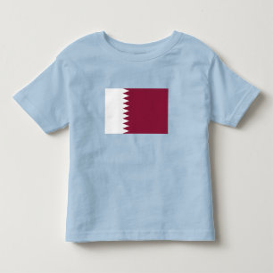 Camiseta De Bebé Bandera de Qatar