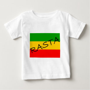 Intención Influencia Letrista Camisetas Rasta Reggae Rastafari para bebés | Zazzle.es