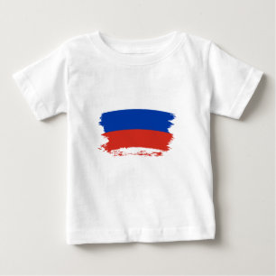 Camiseta De Bebé Bandera de Rusia