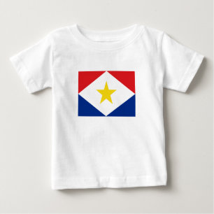 Camiseta De Bebé Bandera de Saba