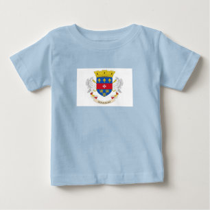Camiseta De Bebé Bandera de San Bartolomé