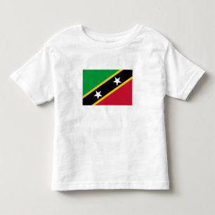 Camiseta De Bebé Bandera de San Cristóbal y Nieves