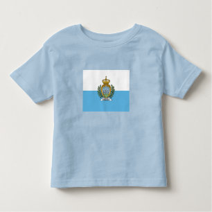 Camiseta De Bebé Bandera de San Marino