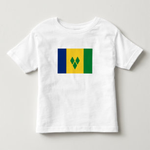 Camiseta De Bebé Bandera de San Vicente