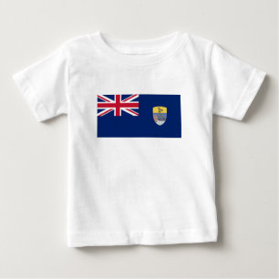 Camiseta De Bebé Bandera de Santa Elena