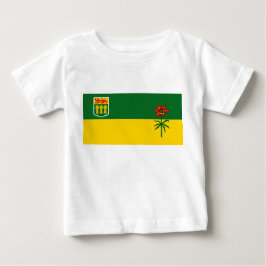 Camiseta De Bebé Bandera de Saskatchewan