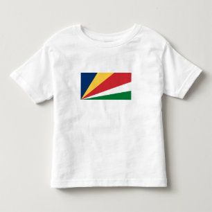 Camiseta De Bebé Bandera de Seychelles