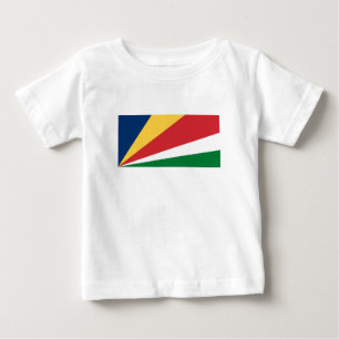 Camiseta De Bebé Bandera de Seychelles