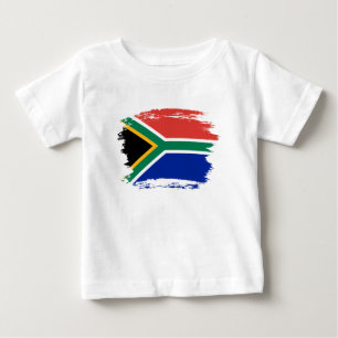 Camiseta De Bebé Bandera de Sudáfrica