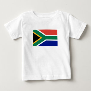 Camiseta De Bebé Bandera de Sudáfrica
