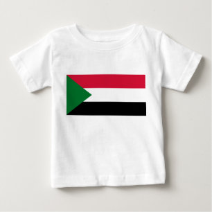 Camiseta De Bebé Bandera de Sudán