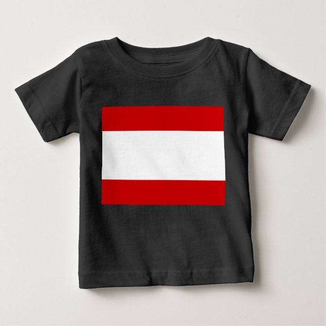 Camiseta De Bebé Bandera de Tahití (Anverso)