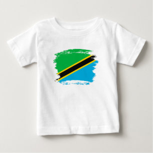 Camiseta De Bebé Bandera de Tanzania