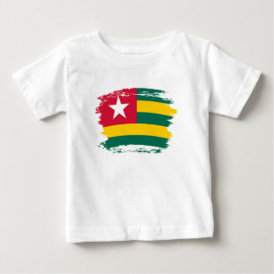 Camiseta De Bebé bandera de Togo