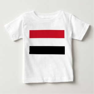 Camiseta De Bebé Bandera de Yemen