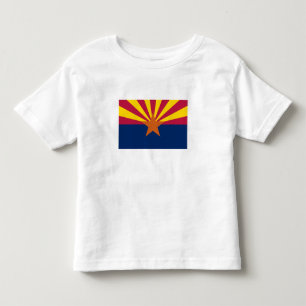 Camiseta De Bebé Bandera del estado de Arizona