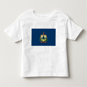 Camiseta De Bebé Bandera del Estado de Vermont