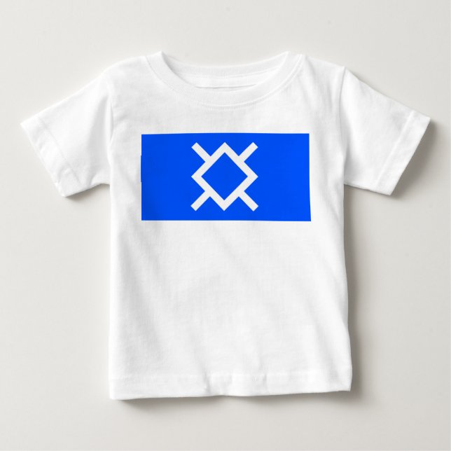 Camiseta De Bebé Bandera del norte de Cheyenne (Anverso)