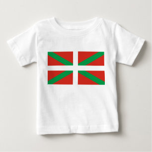 Camiseta De Bebé Bandera del País Vasco