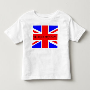 Camiseta De Bebé Bandera del Reino Unido Día VE 2025
