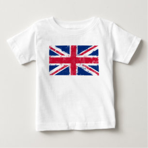 Camiseta De Bebé Bandera del Reino Unido o de Union Jack