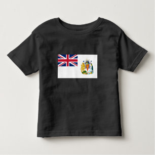 Camiseta De Bebé Bandera del Territorio Antártico Británico