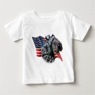 Camiseta De Bebé Bandera del Territorio Azul de Kerry